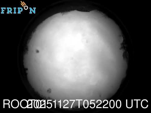 Full size capture Obârșia Nouă (ROOT01) 2025-11-27 05:22:00 Universal Time